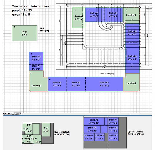 Residential - Stair Runner - Sample Layout